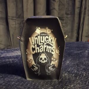 Unlucky Charms Coffin-Shaped Bag